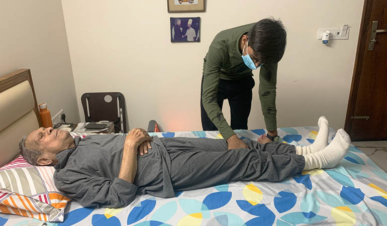 The elegant, fully accessible interior of a Luxury old age home with Specialized geriatric healthcare in luxury old age home in India.